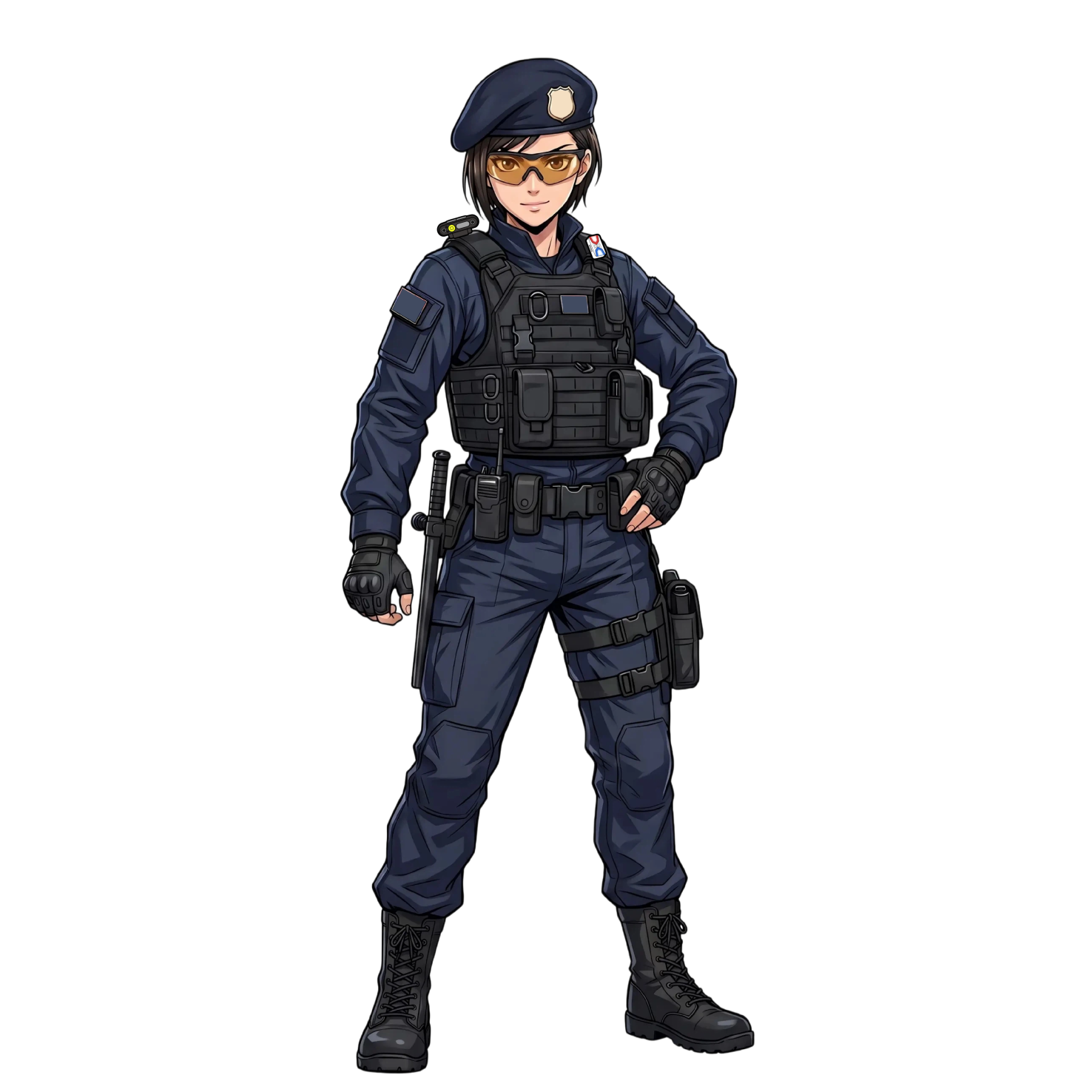 女教官