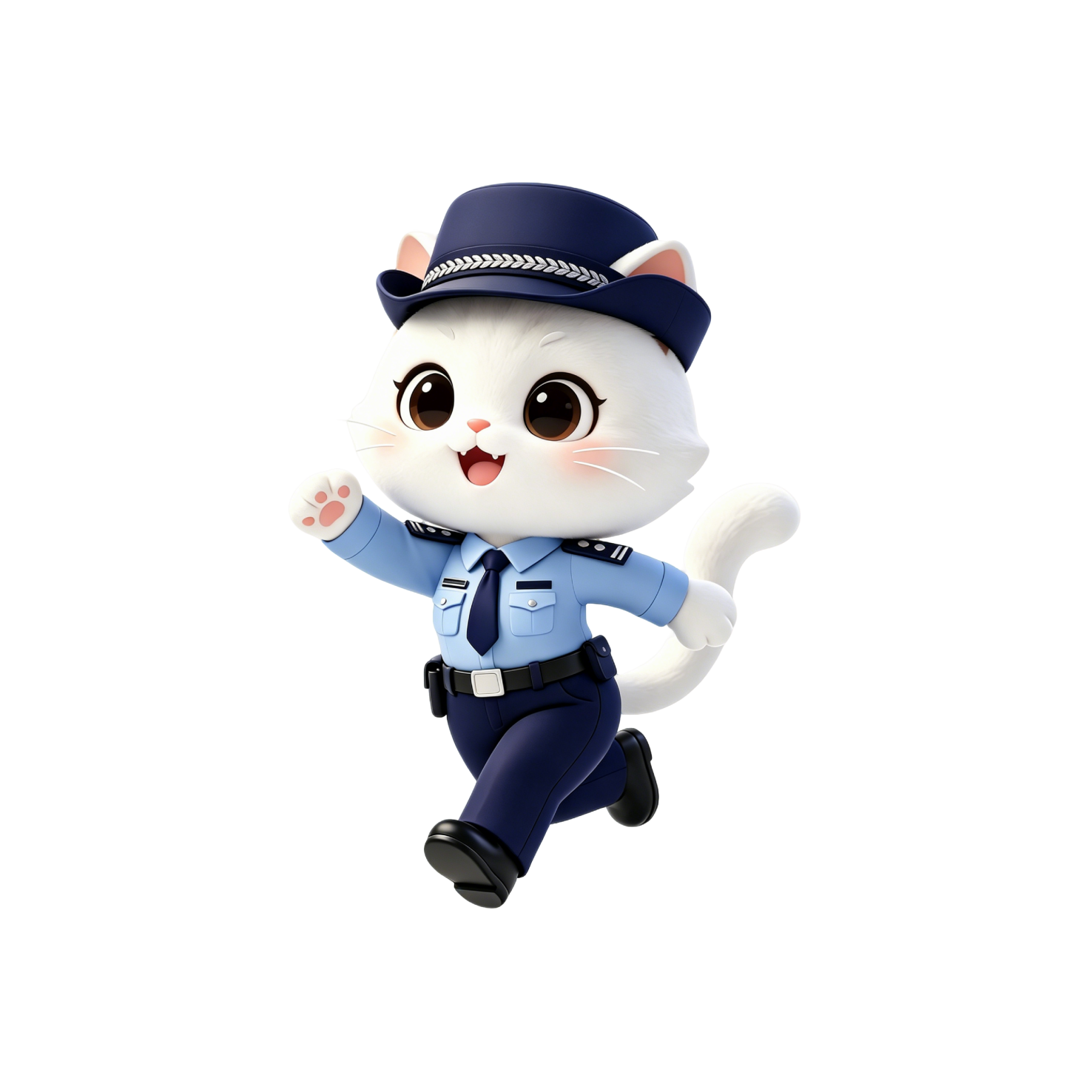 白猫警官1
