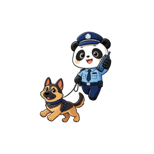 牵狗
